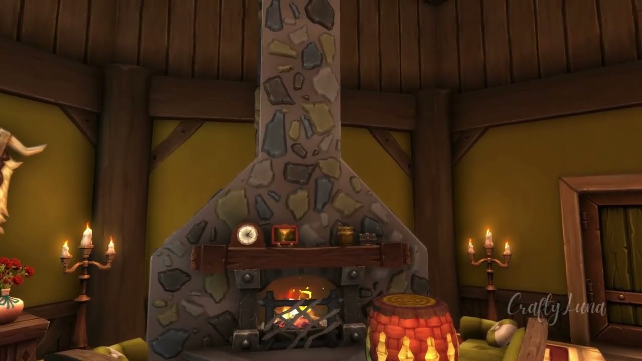 WoW Housing Dyeable Decor Only Challenge WINNER!