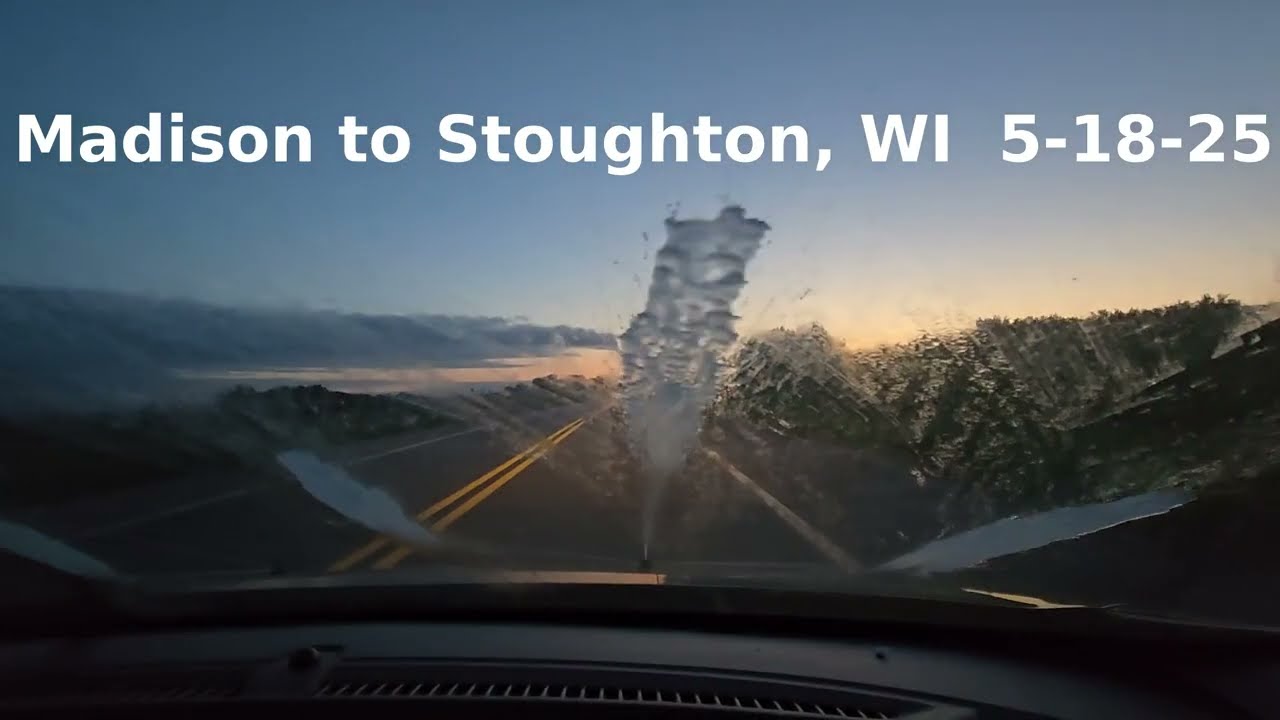 Madison to Stoughton, WI 5 18 25