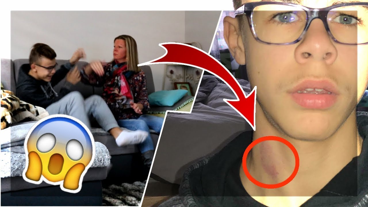 PRANK FAUX SUÇON !*Ma mère me frappe*😱🔥
