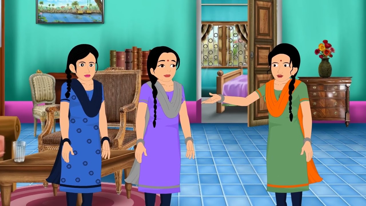 Theen bhano ke sath hua dhoka #cartoon #horrorstories #story #moralstories 
