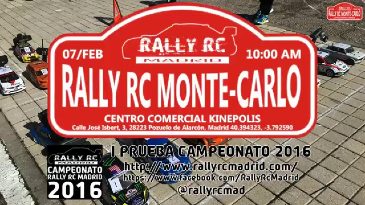 Rally RC Madrid - I Rally Monte-Carlo 2016