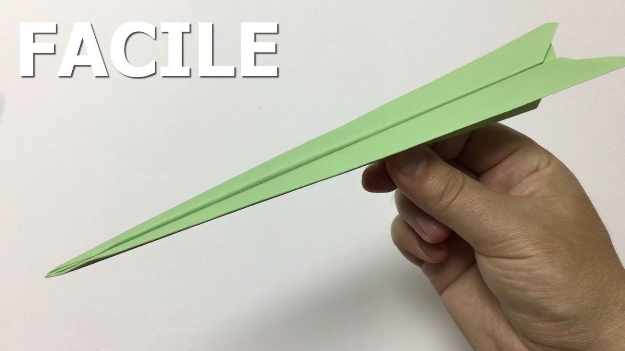 Freccia - Semplice Aeroplanino di Carta - Come Fare un Aereo di Carta (2023) - Vola Bellissimo!