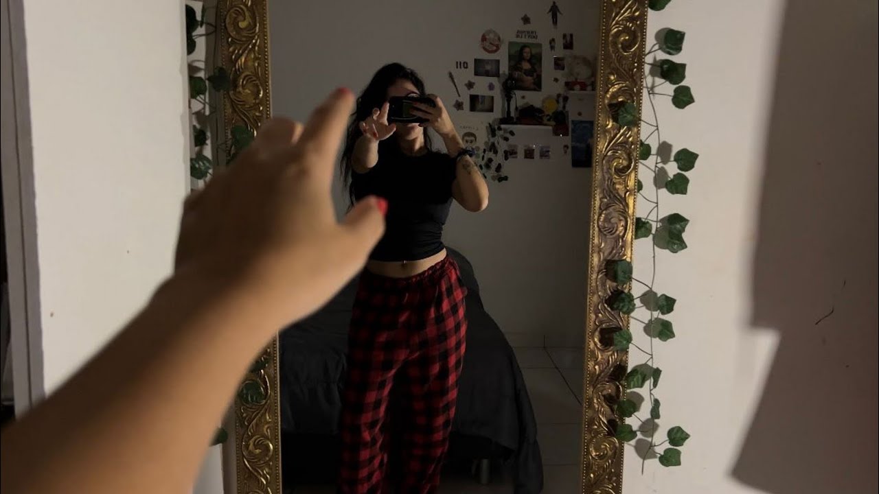 ASMR NO ESPELHO✨
