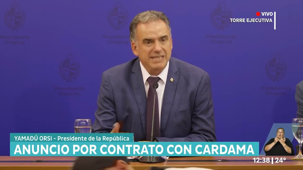 🛳️ El presidente Yamandú Orsi explicó las razones que llevaron al gobierno a decidir la rescisión d