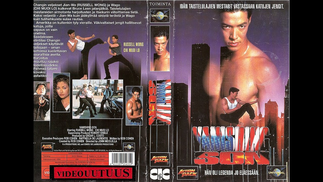 VANISHING SON 1994 | Martial Arts TV Movie | Russell Wong Vivian Wu