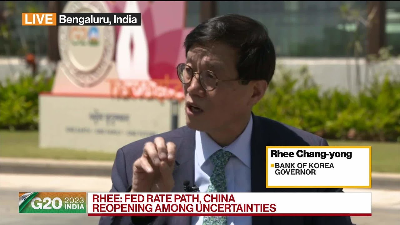 Bank of Korea Governor: Fed Path, China Reopening Among Uncertainties