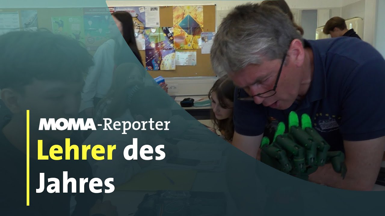 MOMA-Reporter: Lehrer des Jahres | ARD Morgenmagazin