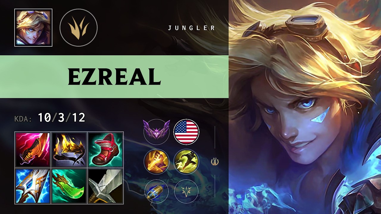 Ezreal Jungle vs Xin Zhao - NA Master Patch 26.11