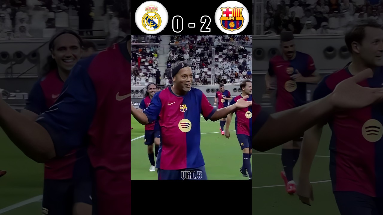 Real Madrid Legends vs Barcelona Legends