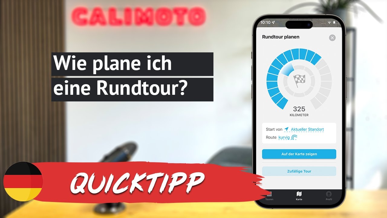 Wie plane ich eine Rundtour?