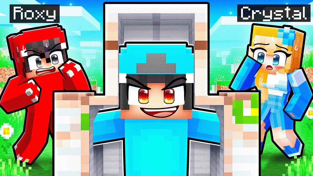 Trolling My Friends by Hiding Inside of Mobs in Minecraft!