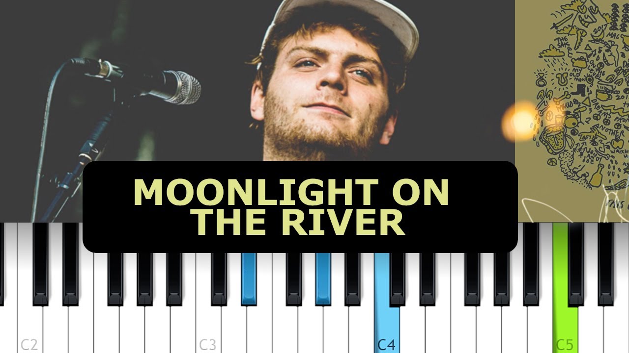 Mac DeMarco - Moonlight on the River  (Piano Tutorial)