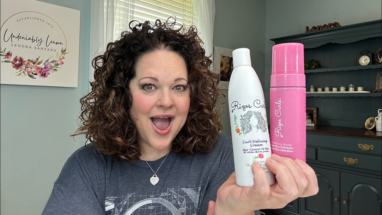 Curly Hair Tutorial featuring Rizos Curls
