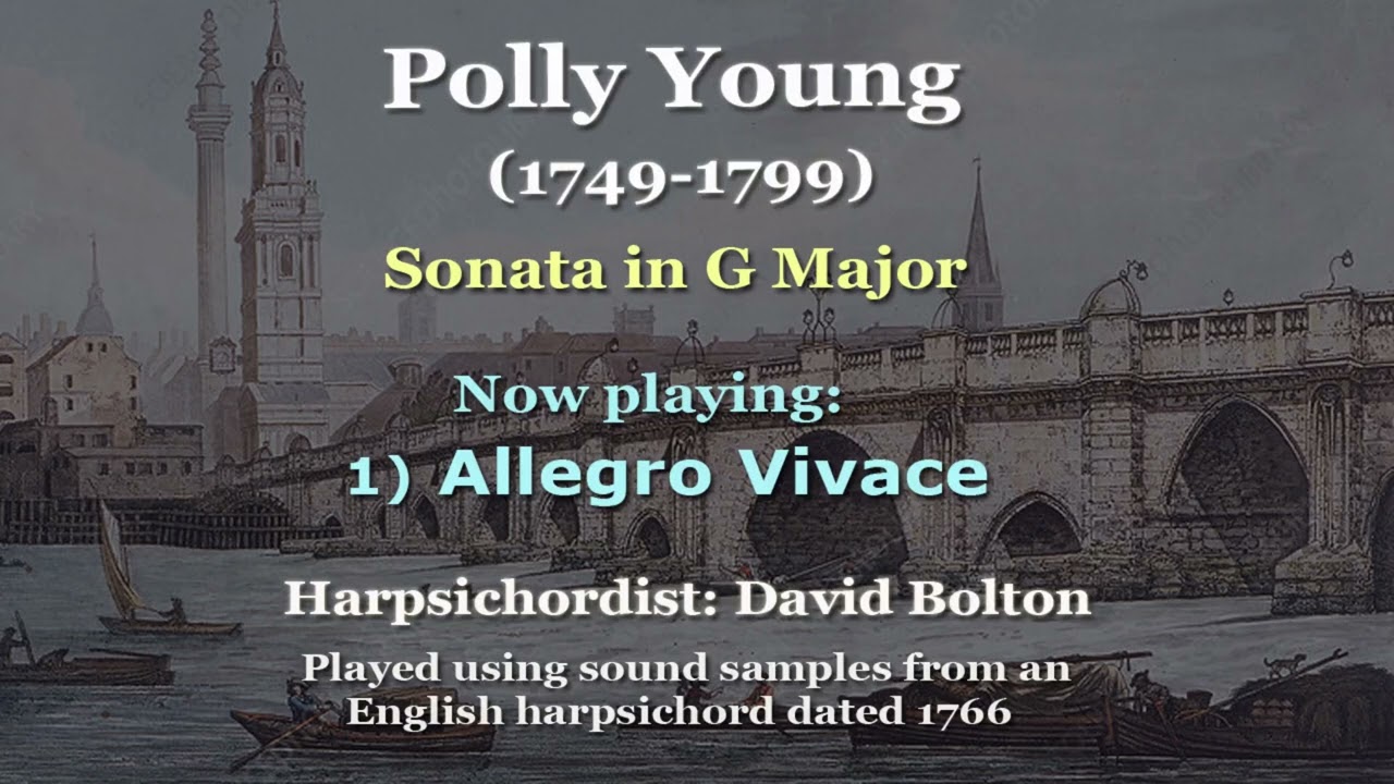 Polly Young (1749-1799): Sonata in G-Major