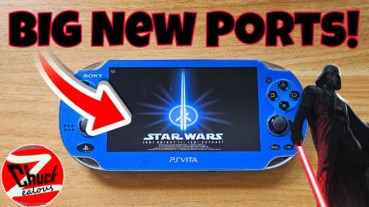 WIEŚCI ZE ŚWIATA HOMEBREW - Jedi Knight 2+Aleph One PS Vita, LOZ TP 3DS, Medal of Honor Switch + ...