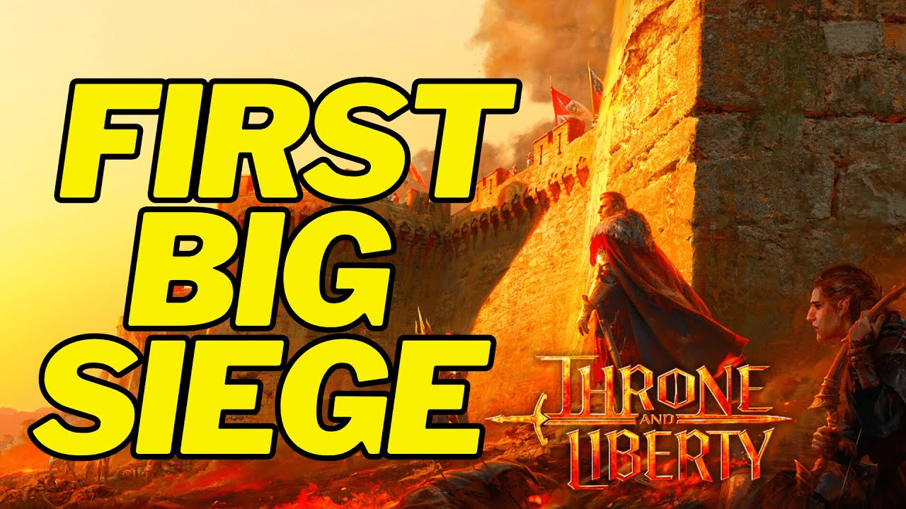 Throne and Liberty FIRST EVER MASSIVE SIEGE - Main Mechanics Beginners Guide