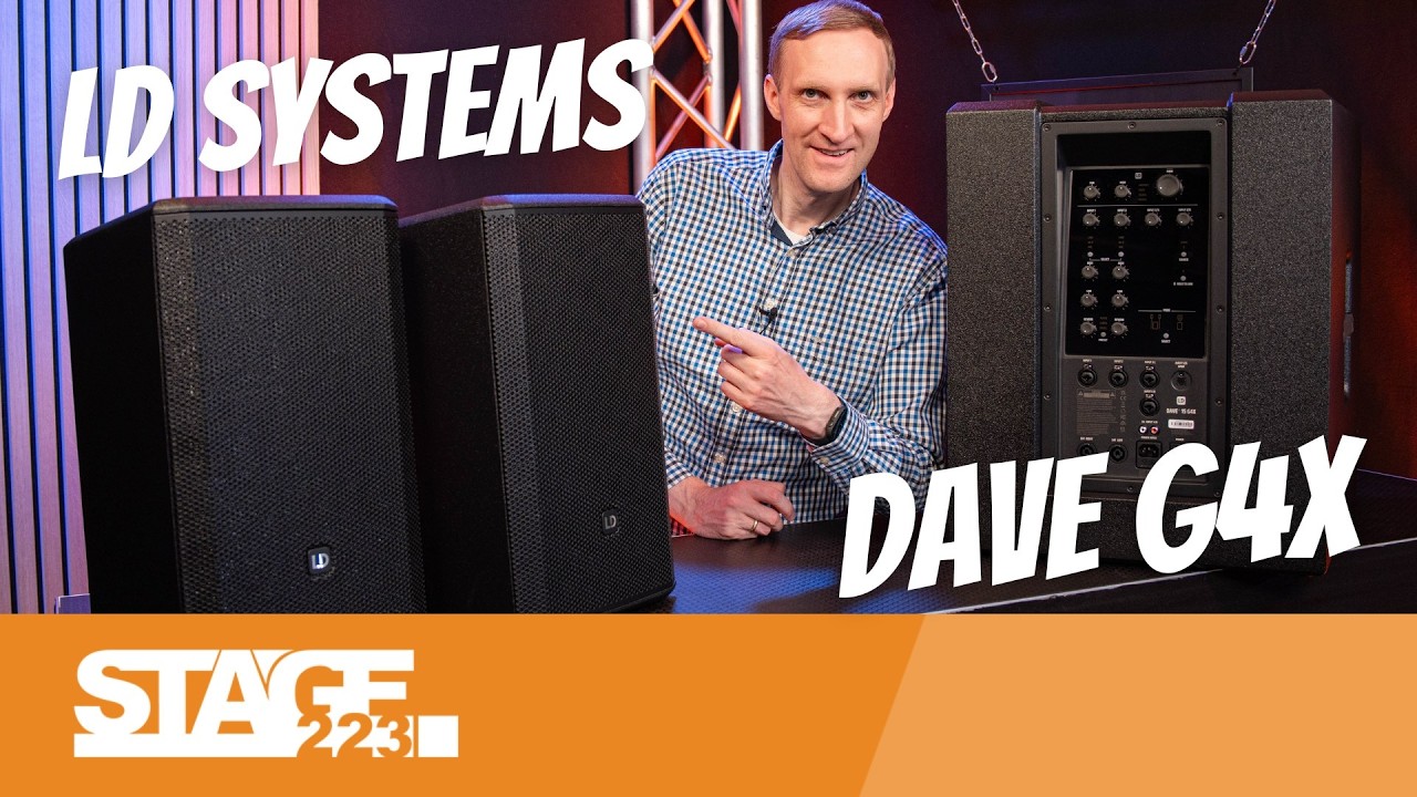 LD Systems Dave 15 G4X | PA Anlage für Bands und DJs