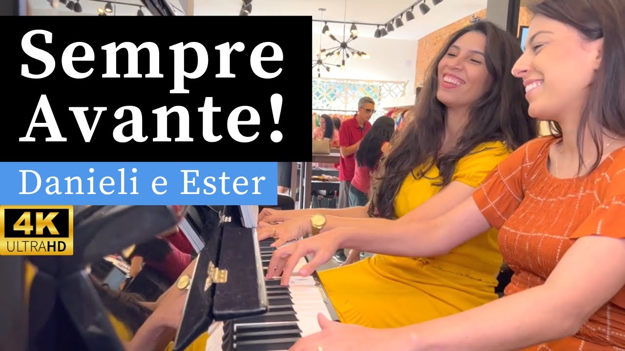 Sempre Avante! | Hino 290 CCB | Dani e Ester (Piano 4 mãos)