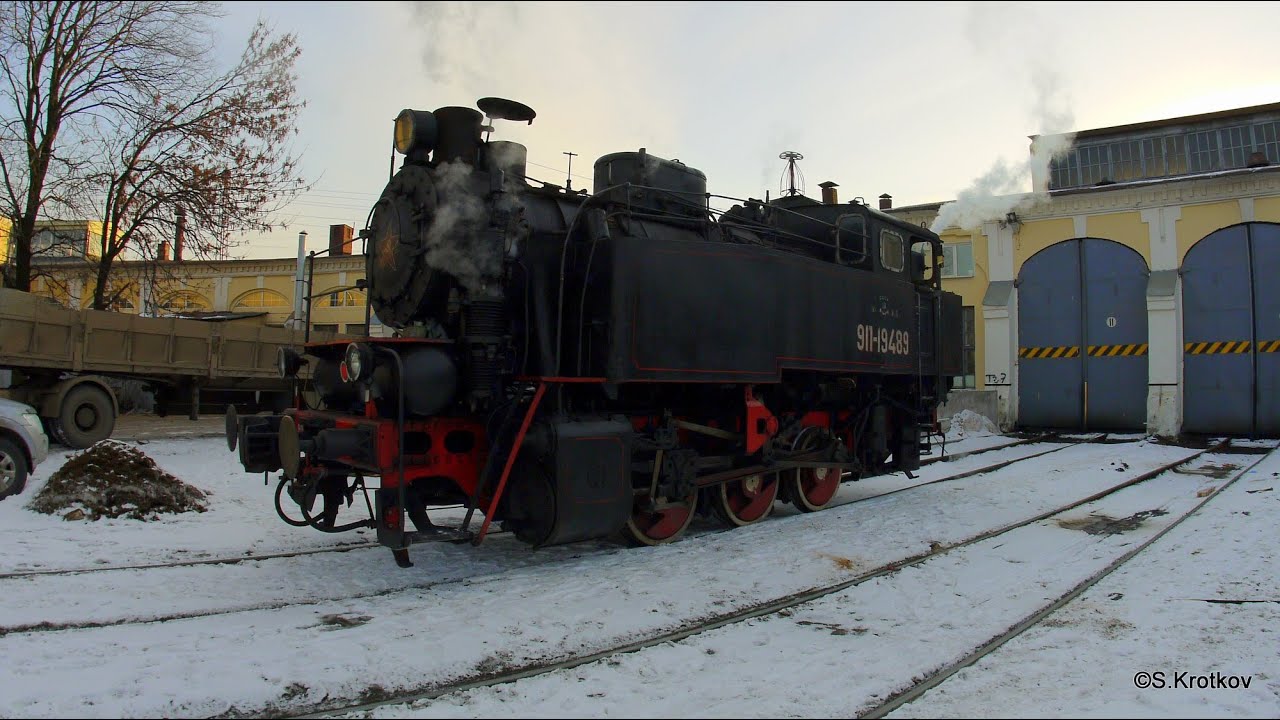 Паровоз 9П-19489, ТЧ-7/Steam locomotive 9P-19489, TCh-7, St. Petersburg