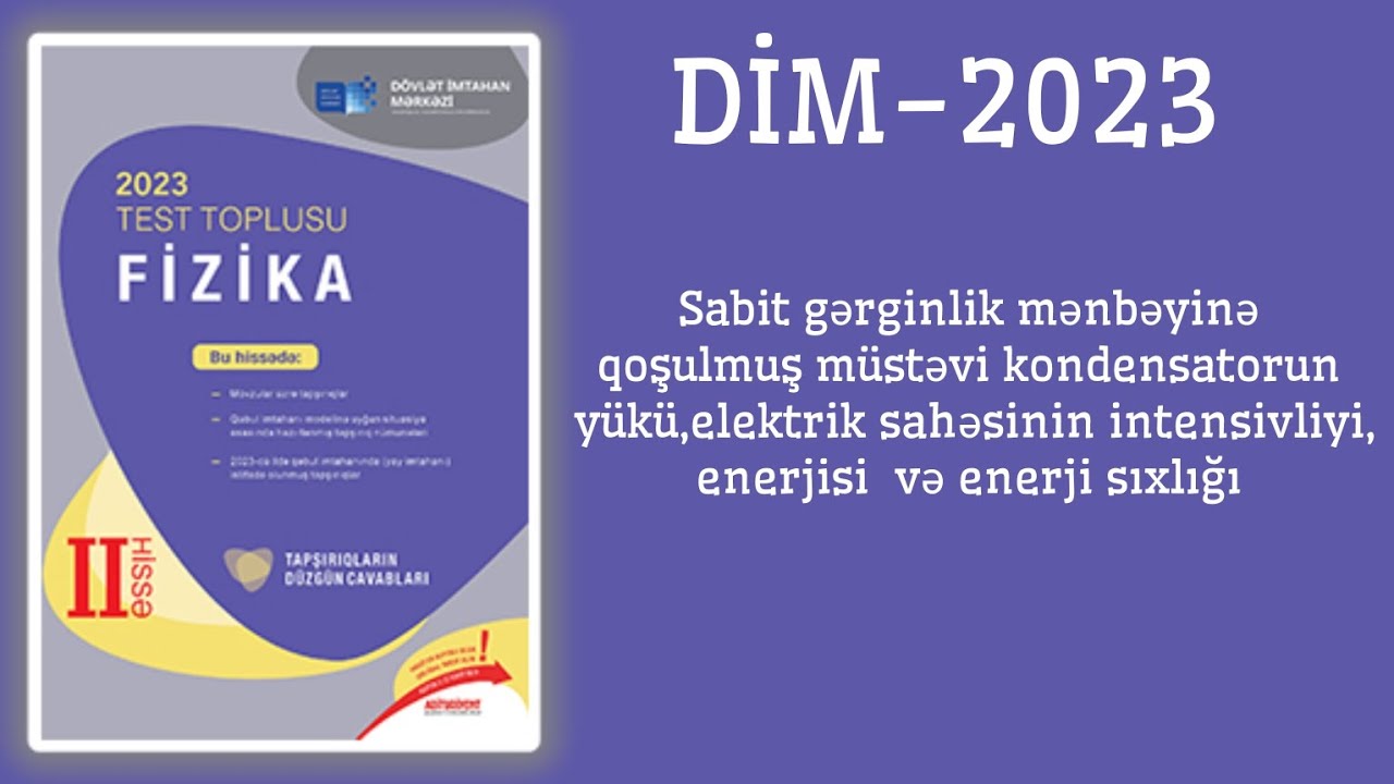 Sabit gərginlik mənbəyinə qoşulmuş müstəvi kondensatorun yükü,intensivliyi,enerjisi,enerji sıxlığı.