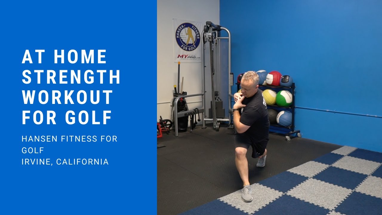 At Home Golf Workout For Stregth