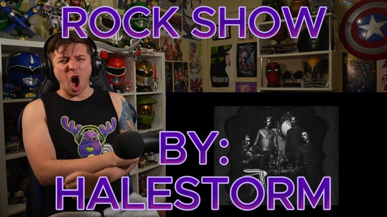 Олдскульные рок-вайбы!!!!!! Реакция на выступление Halestorm на рок-концерте.