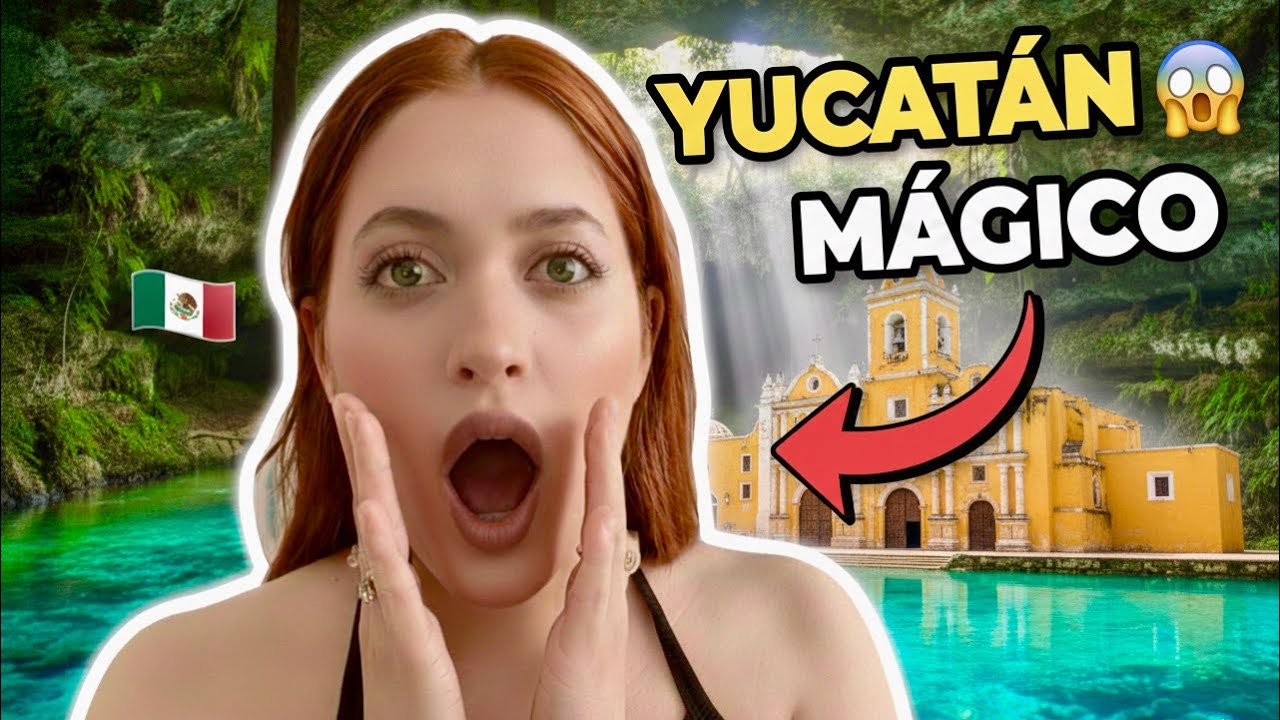 🇲🇽 Un CENOTE en medio de la ciudad! 😱 Reaccionando a Valladolid Yucatán 