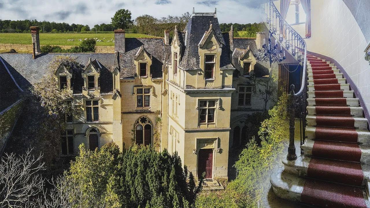 Castelo Medieval Abandonado de um Escritor Extraordinário: Uma Cápsula do Tempo Intocada