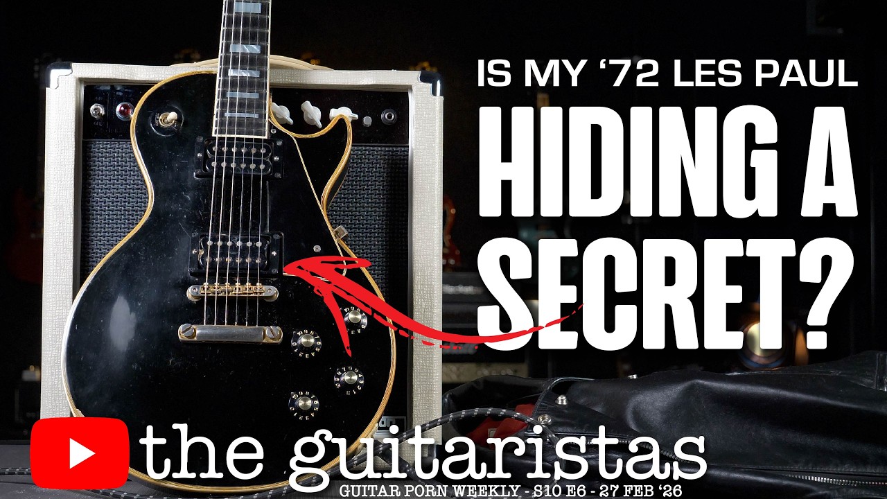 Older Les Paul Custom ‘Mods’ May Hide Valuable Secret! 🤫 🎸 Under The Hood Of '72 Gibson