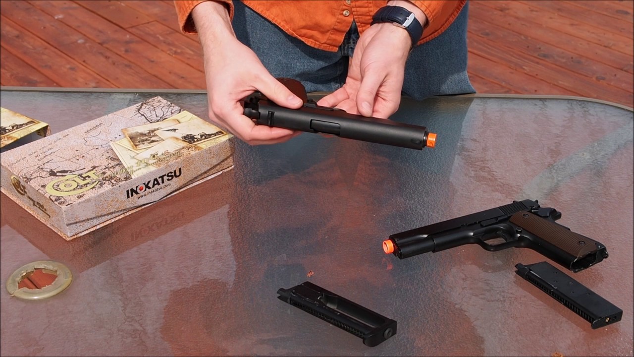 Airosft Inokatsu Colt 1911a1 100yr Anniversary Overview and mini review