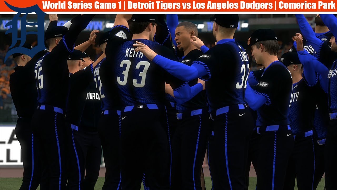 MLB The Show 25 | Detroit Tigers vs Los Angeles Dodgers | World Series Game 1