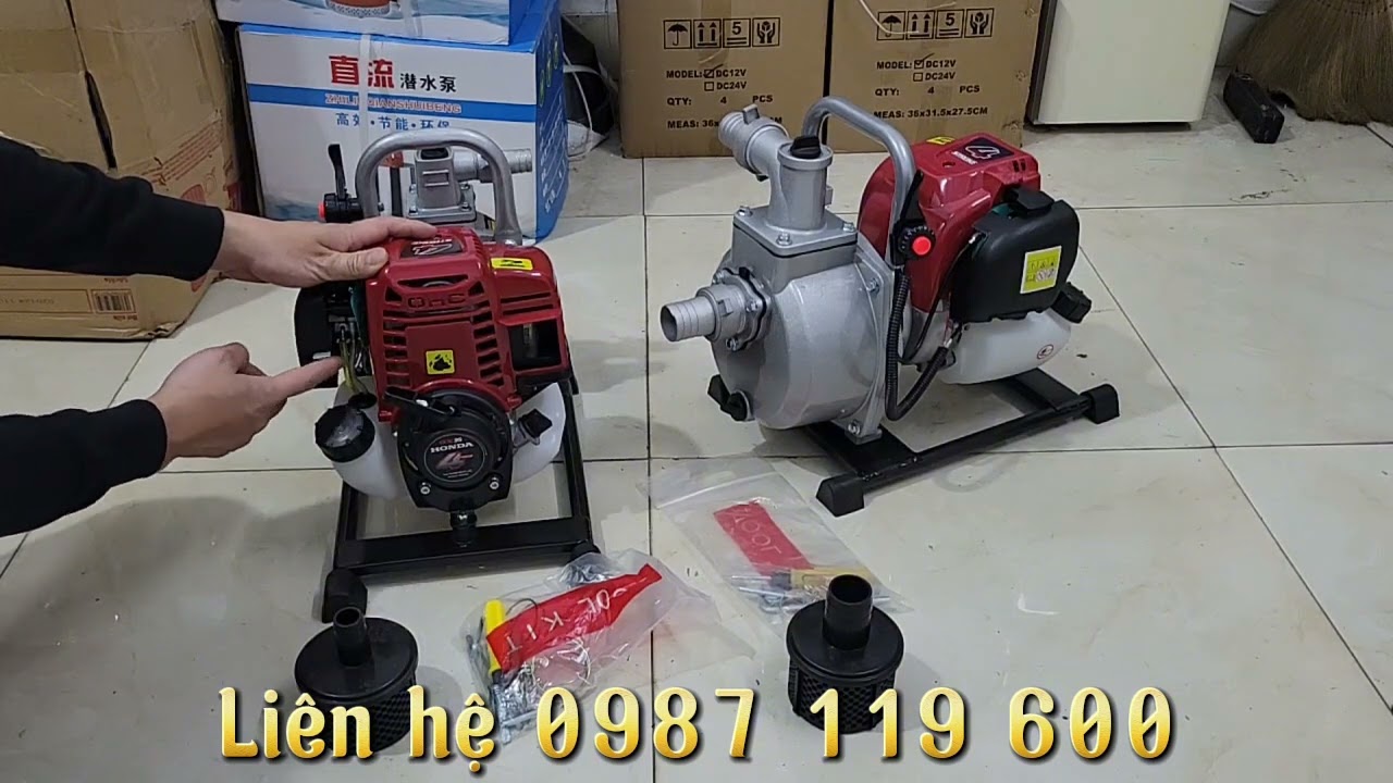 máy bơm áp gx35 - máy bơm xăng- máy bơm nước hút chân không- máy hút giếng khoan