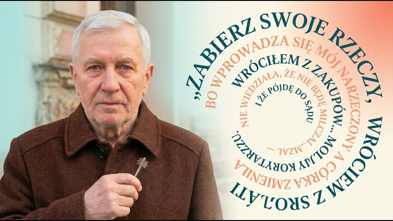 Córka WYRZUCIŁA MNIE Z MIESZKANIA, bo wprowadzał się jej narzeczony. Nie wiedziała, że PÓJDĘ DO SĄDU