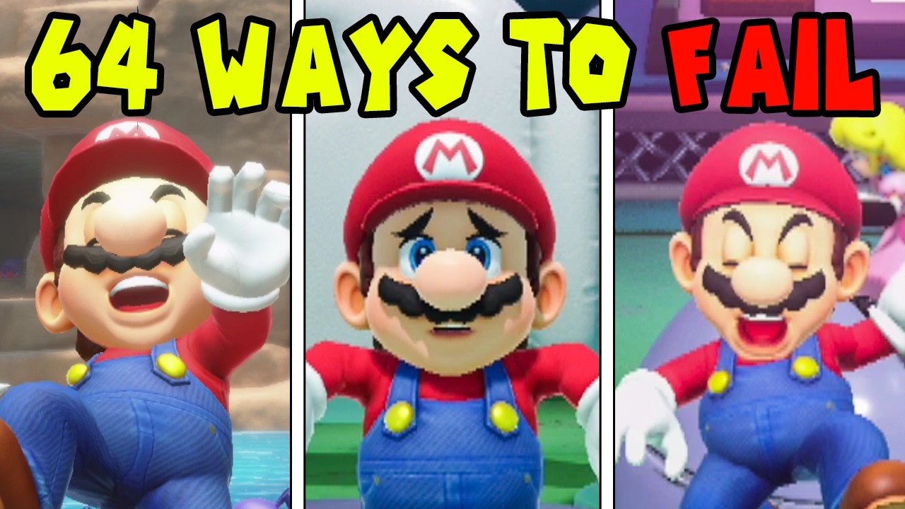 64 FUNNY Ways To FAIL In Mario Party Jamboree