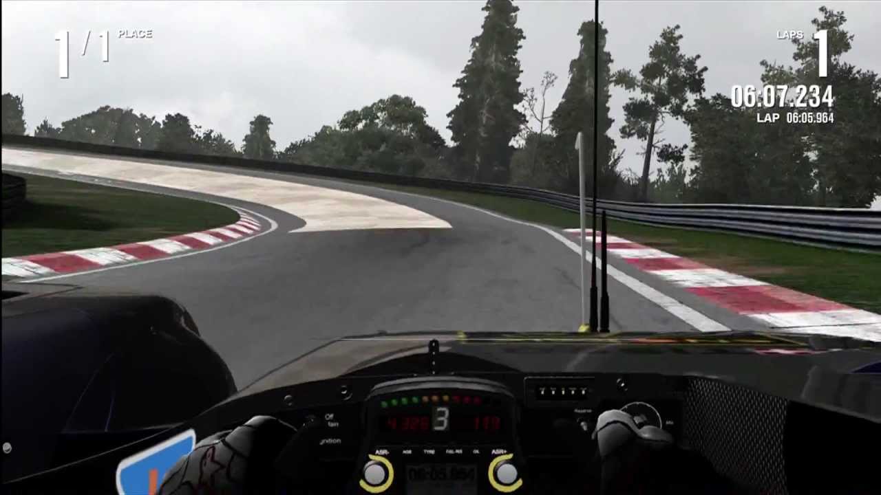 Nurburgring FM4 No Assists Full Simulation