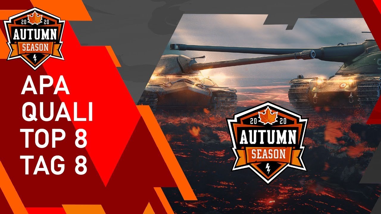 WoT Blitz Clanwars Deutsch - Europa Meisterschaft 2020 - Tag 8 - Clan APA