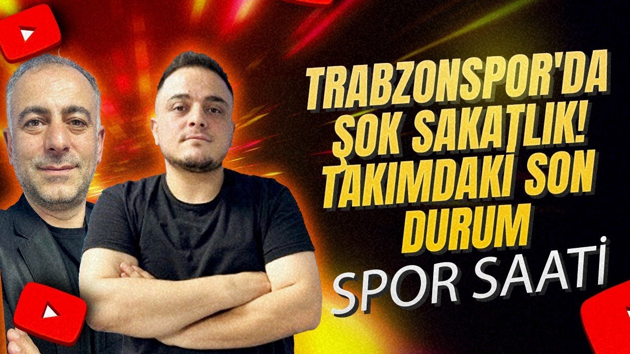 Trabzonspor'da şok sakatlık! Takımdaki son durum