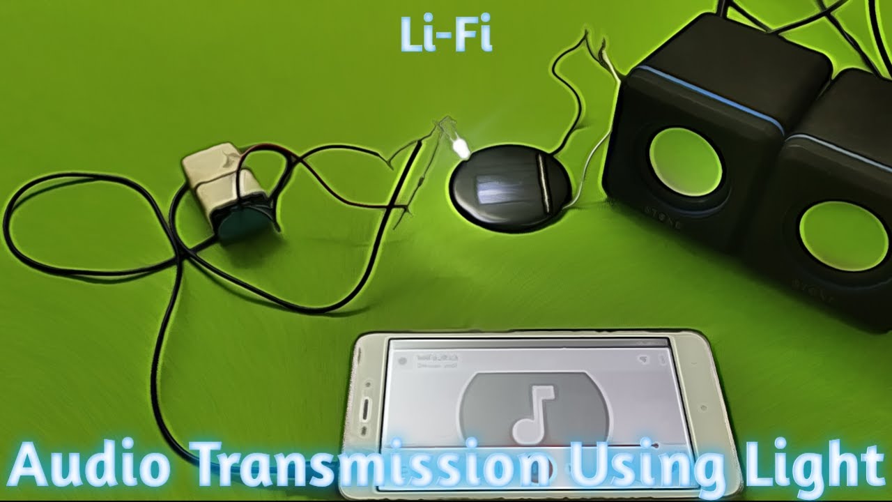 Li-Fi | Audio Transmission Using Light | MAKING | WORKING | TAMIL | பைத்தியம்