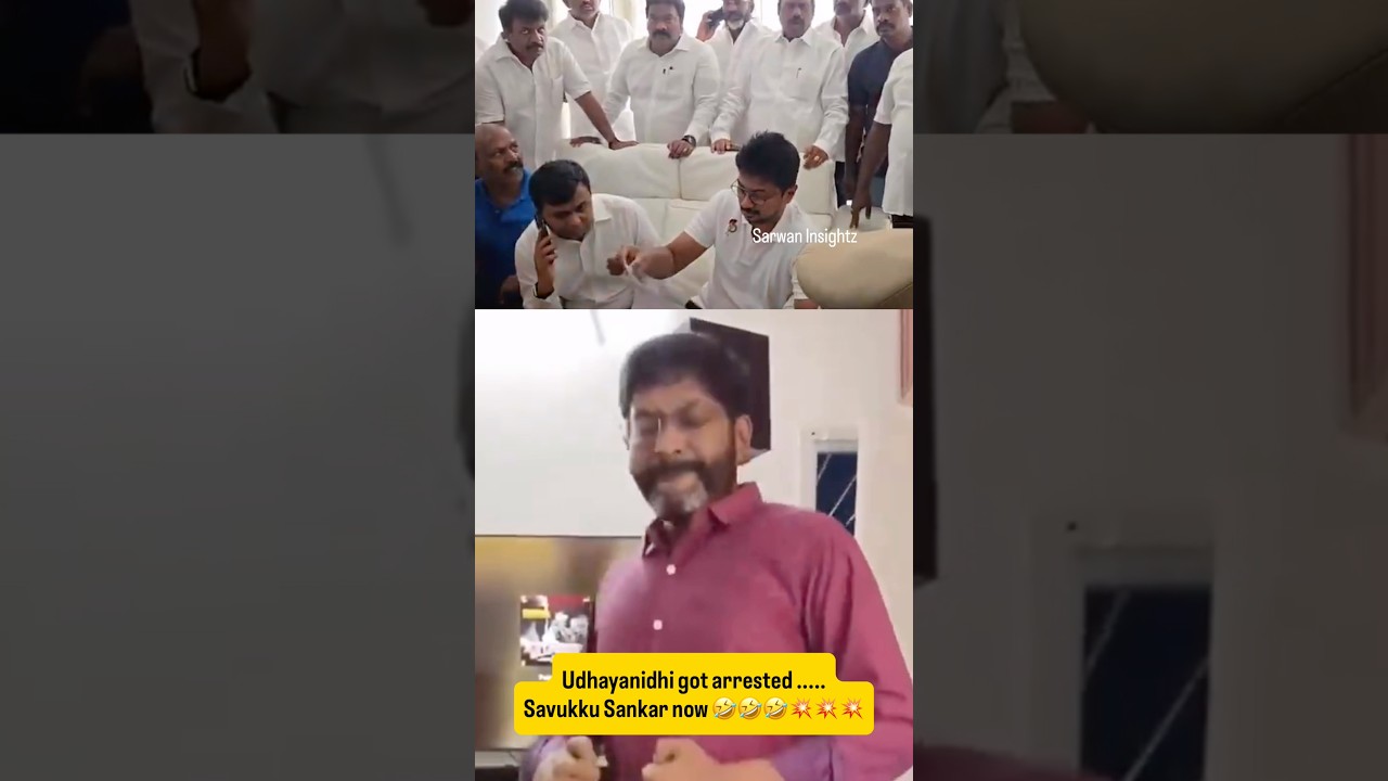 🤣 Savukku Shankar Reaction Be Like&hellip; 🤡💥 | Tamil Political Meme | Viral Shorts