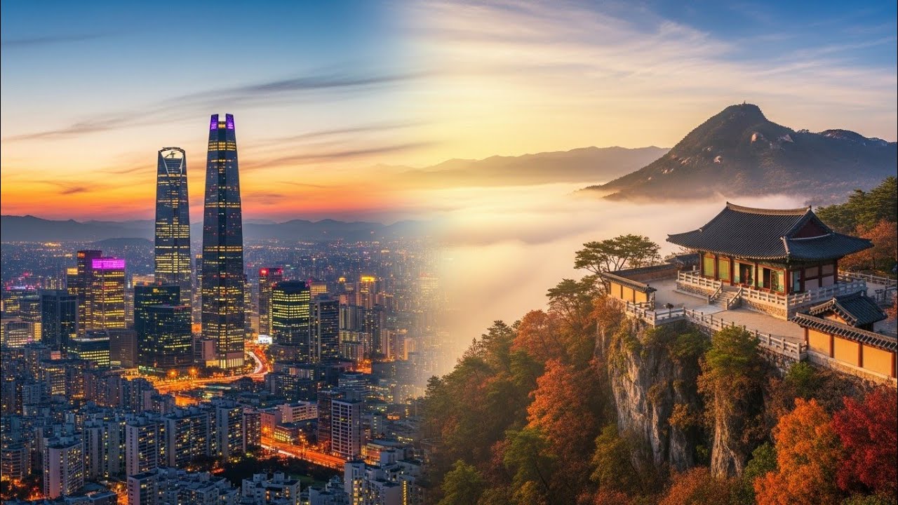 South Korea Like You’ve Never Seen | Cities, Temples & Hidden Beauty 4K ￼