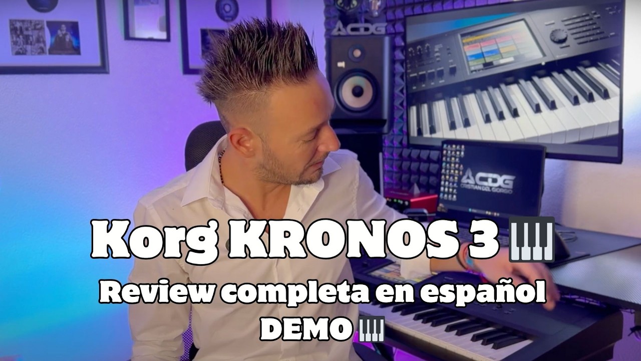 🎹 𝗞𝗢𝗥𝗚┃KRONOS 3 ┃Review completa en español┃DEMO 🎹 Mis Sonidos Favoritos + Novedades IMPACTANTES