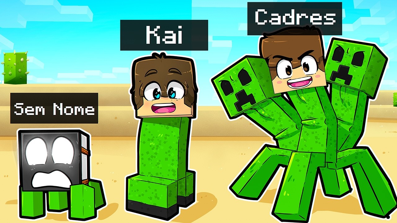 ЖИЗНЬ КРИПЕРА В MINECRAFT!