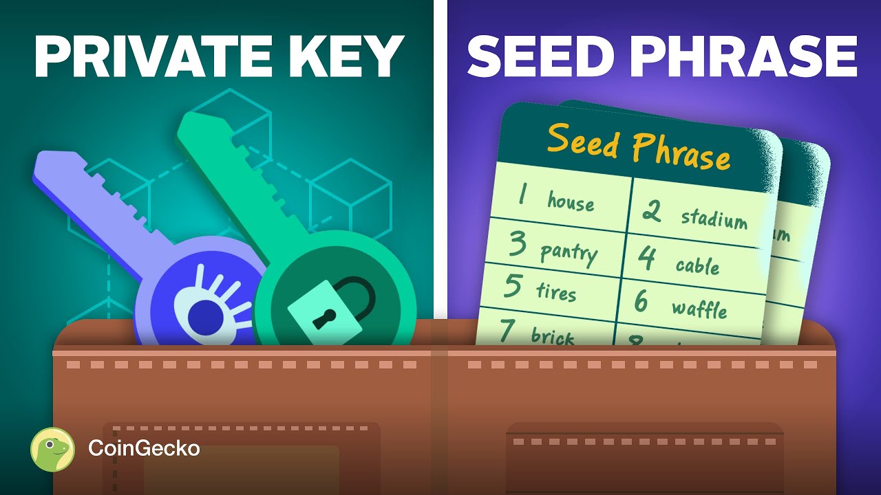 Crypto Seed Phrases VS Private Keys: What&rsquo;s The DIFFERENCE??