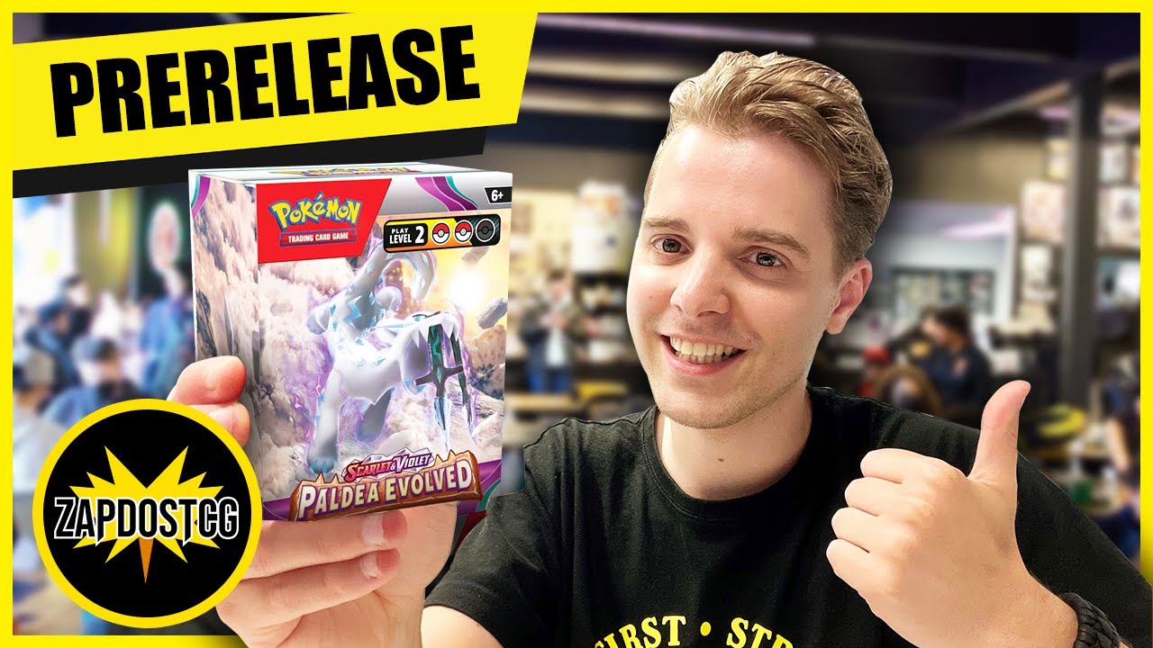 BEST Paldea Evolved Opening EVER - Prerelease Event Vlog (Pokemon TCG)