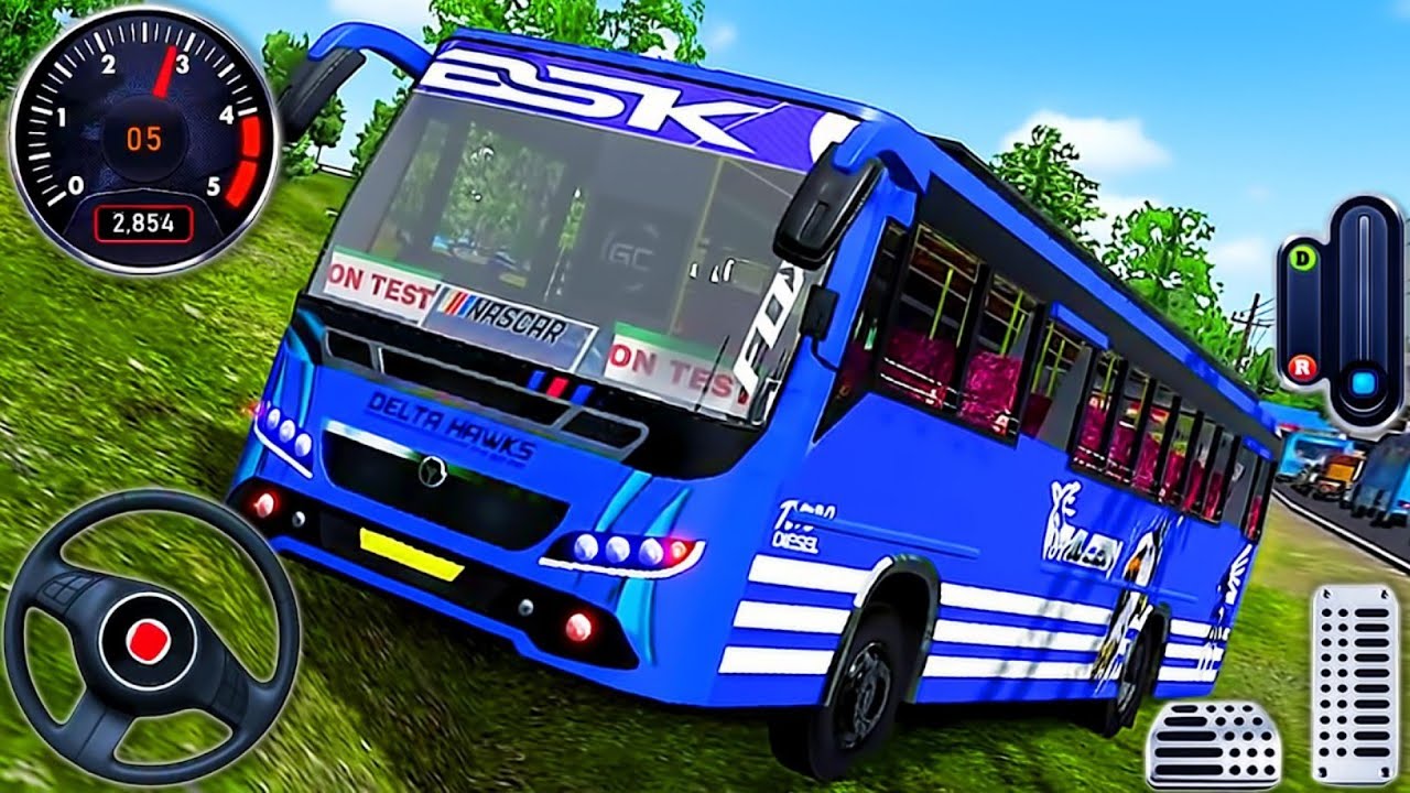 Bus Simulator Kerala - Real Indian Bus Offroad Driving - Android GamePlay 2026