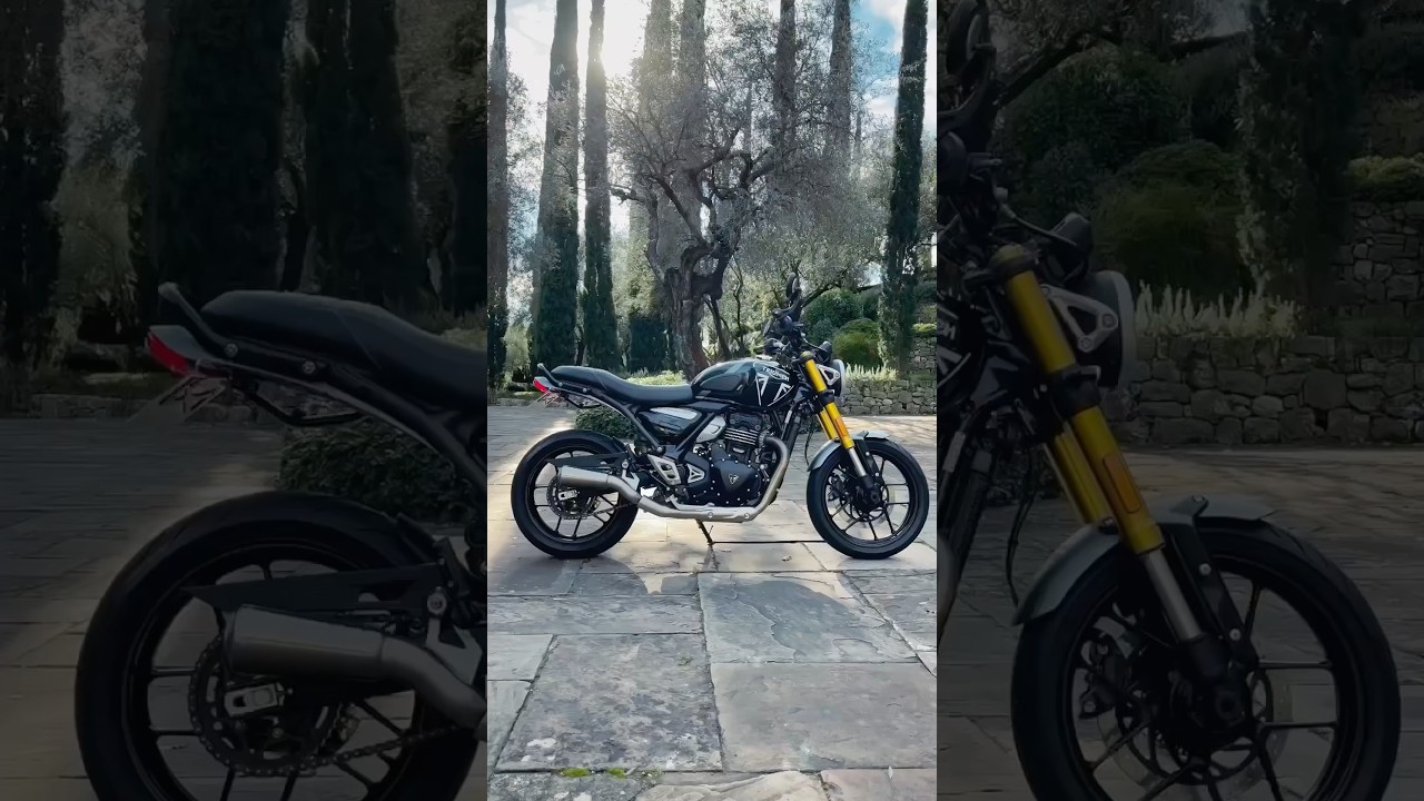 Triumph speed 400 mods #garagesail_tw #unitgarage #thruxworx #swmotech #evotech #moto #triumph
