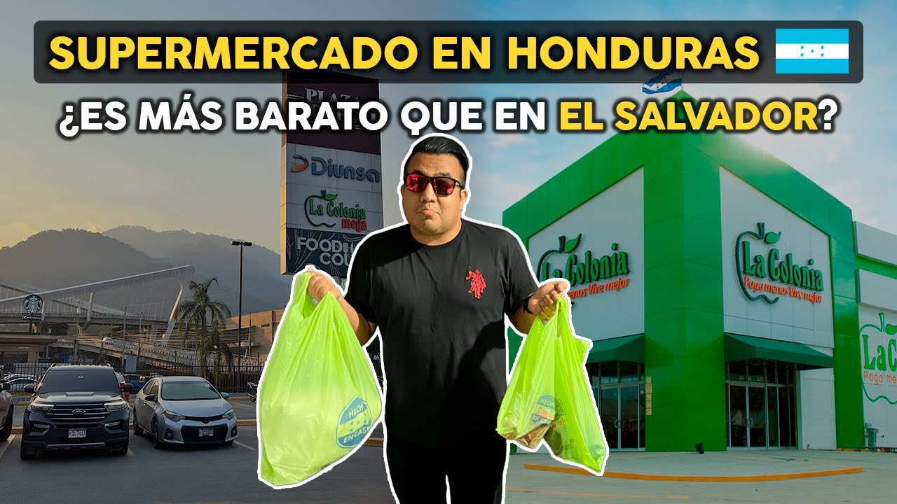 ¿HONDURAS o El Salvador? 🇭🇳🛒💸 Los precios TE SORPRENDERÁN 😱