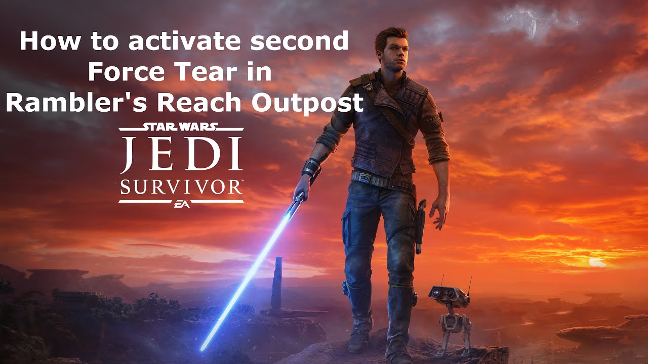 STAR WARS Jedi: Survivor - How to activate second Force Tear in Rambler's Reach Outpost