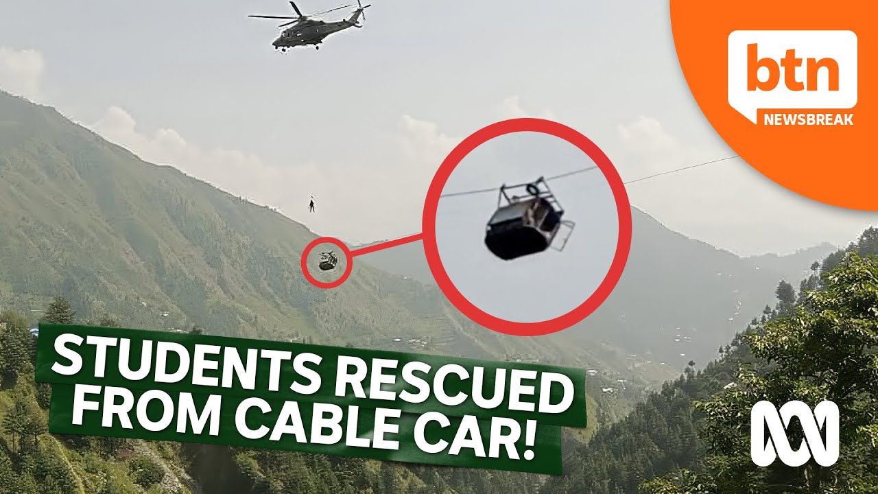 Students Rescued In Pakistan After Cable Car Breaks