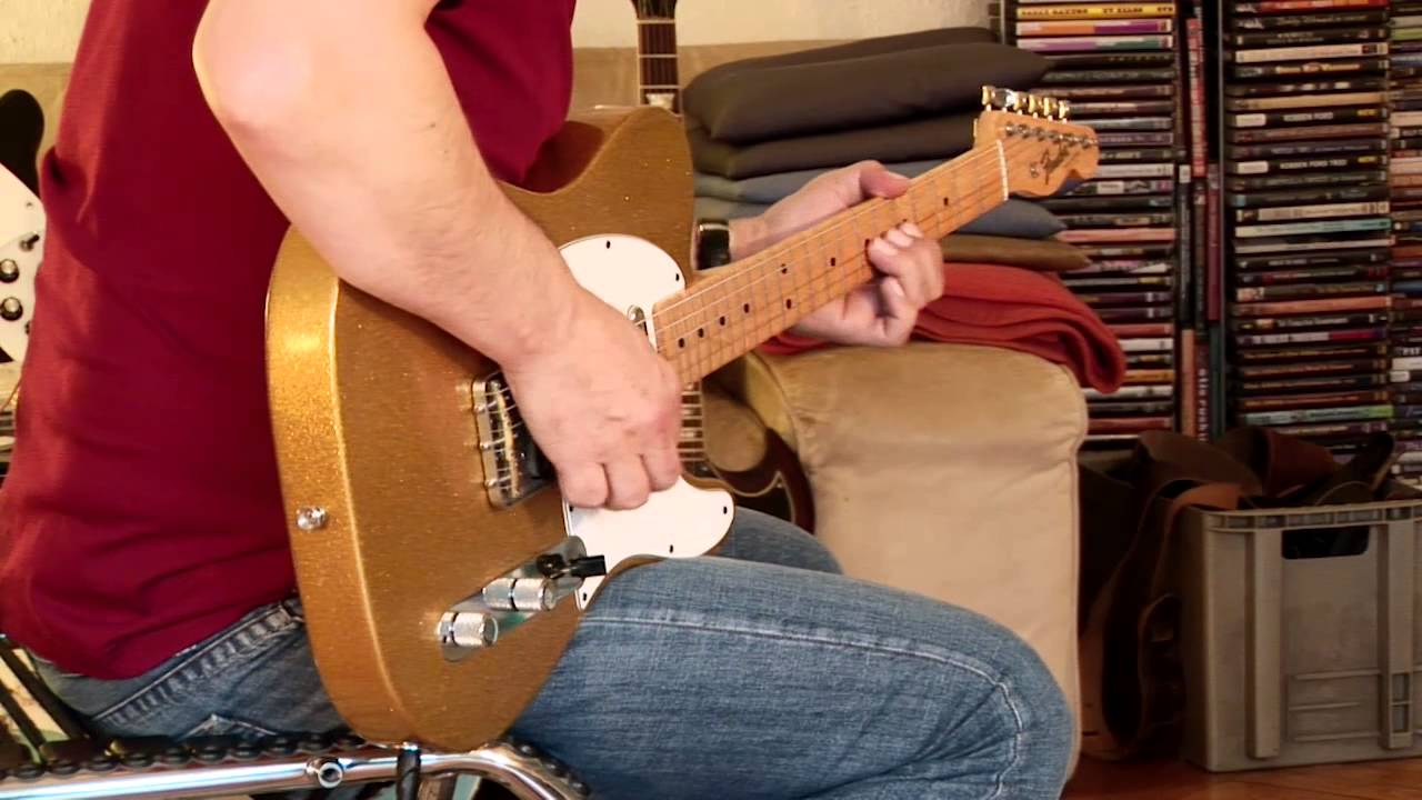 1993 Fender Telecaster Custom Shop gold sparkle, Part2
